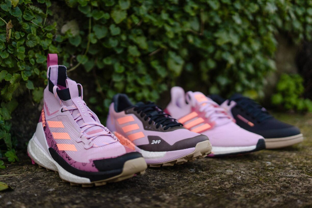 Adidas breast cancer awareness collection of trainers