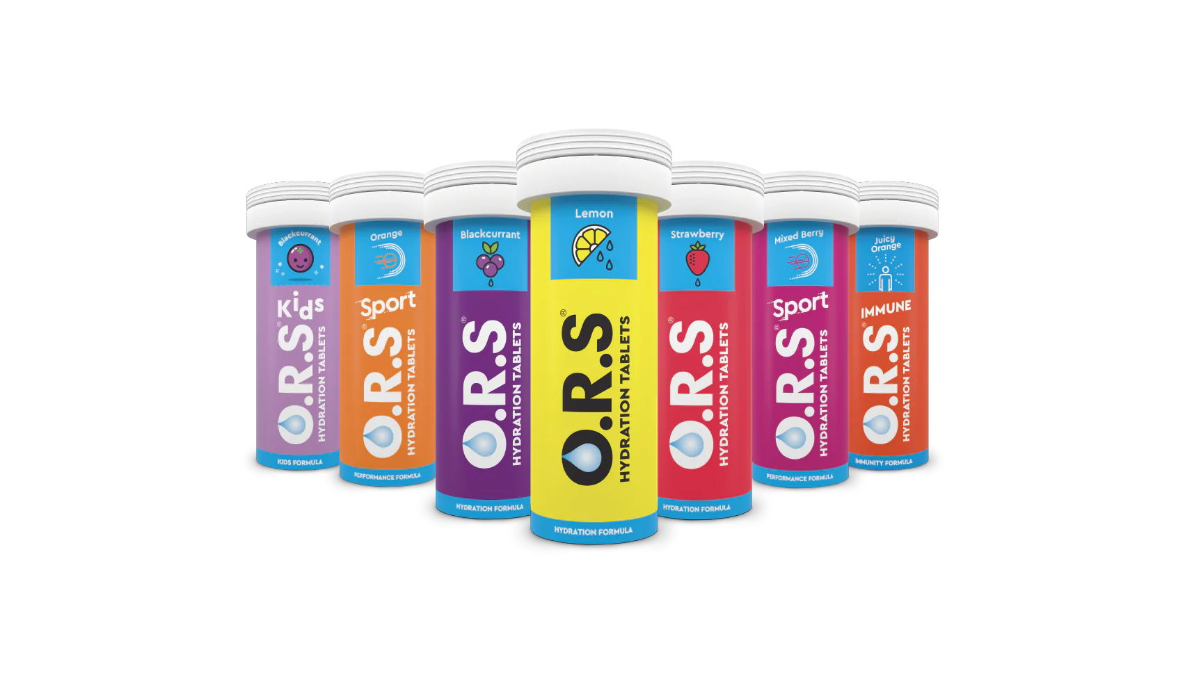 O. R. S hydration tablets – when water isn’t enough