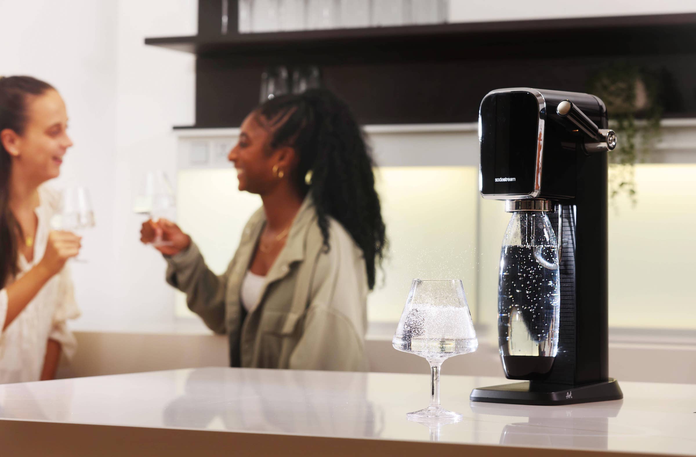 Sodastream creates the world’s ultimate sparkling water glass